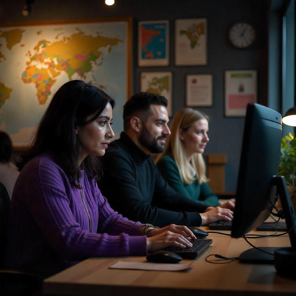 Equipo de trabajo profesional